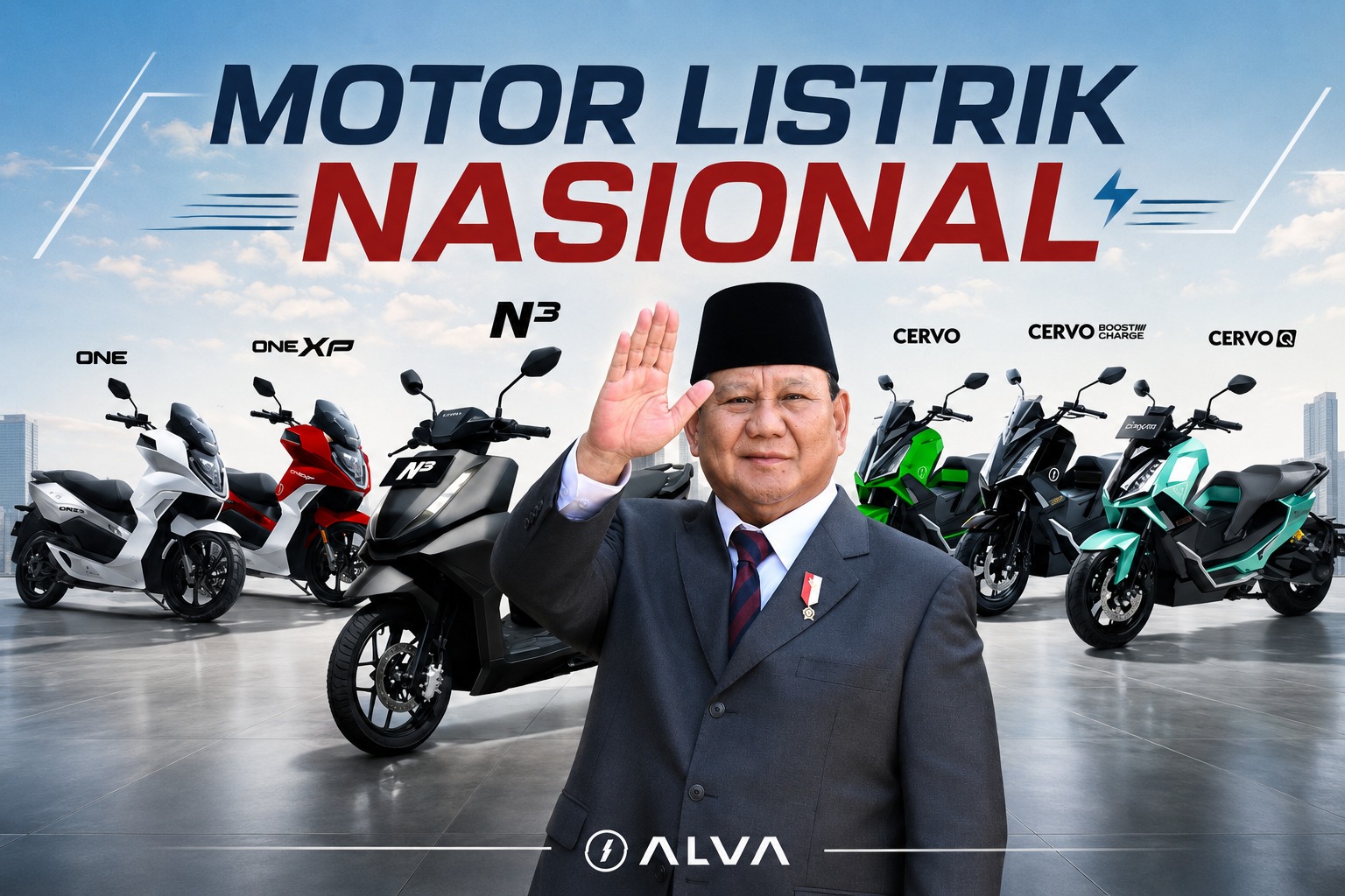 alva motor listrik nasional
